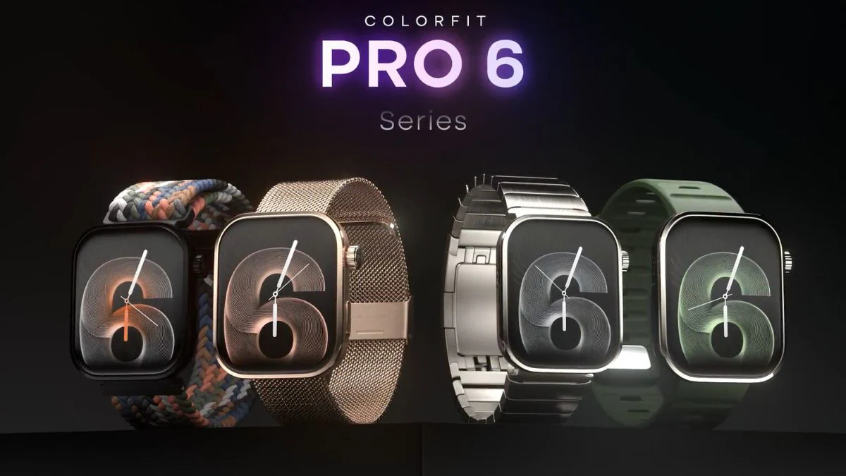 Noise ColorFit Pro 6 AMOLED Smartwatch